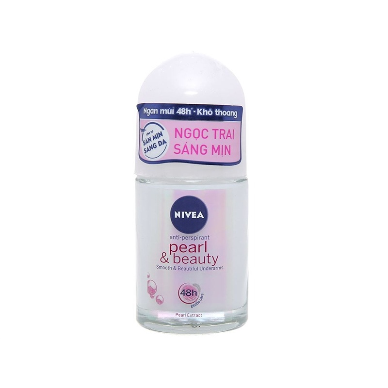 Lăn khử mùi Nivea Pearl & Beauty ngọc trai sáng mịn 25ml
