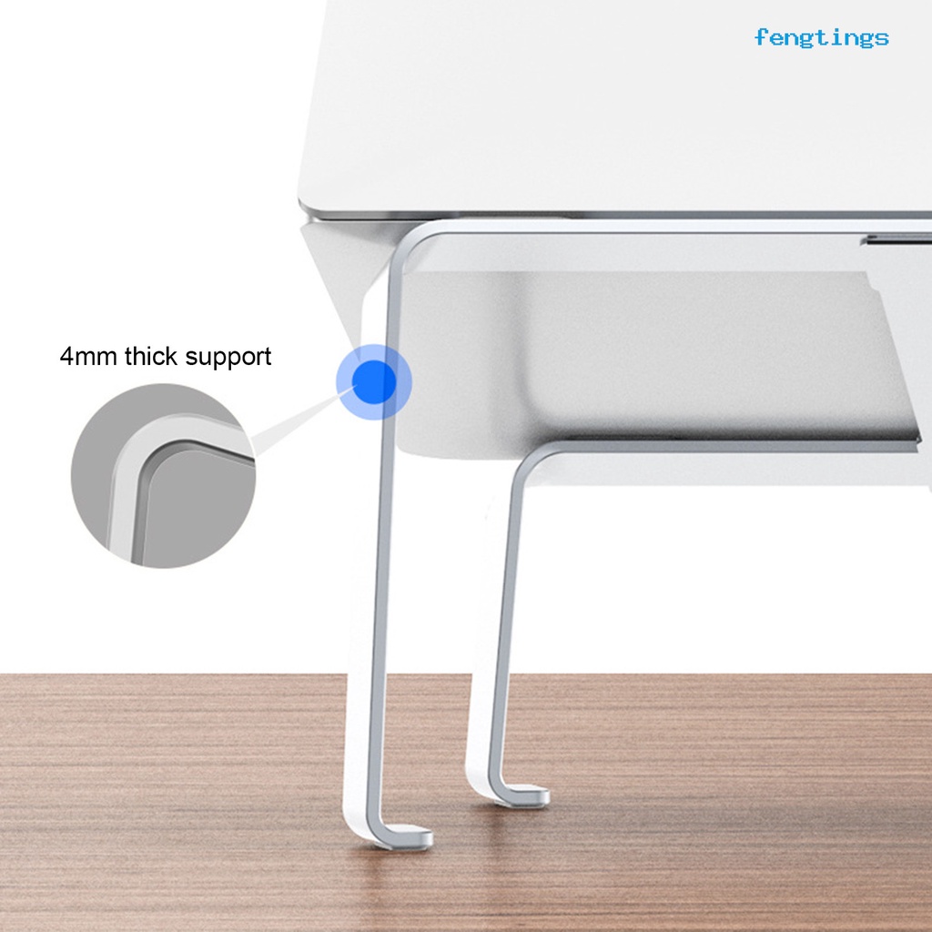 Giá Đỡ Laptop Tản Nhiệt Di Động Bằng Hợp Kim Nhôm Có Thể Tháo Rời Cho Văn Phòng