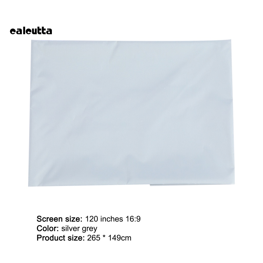 Màn Hình Máy Chiếu H120Q 120 Inch 16: 9 Bằng Polyester Thiết Kế Đơn Giản Có Thể Gập Lại