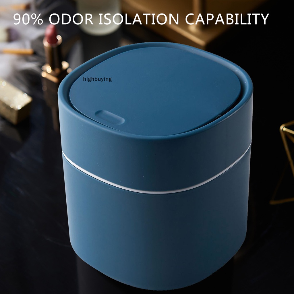 Thùng Rác Mini Để Bàn Có Nắp Đậy Tiện Lợi