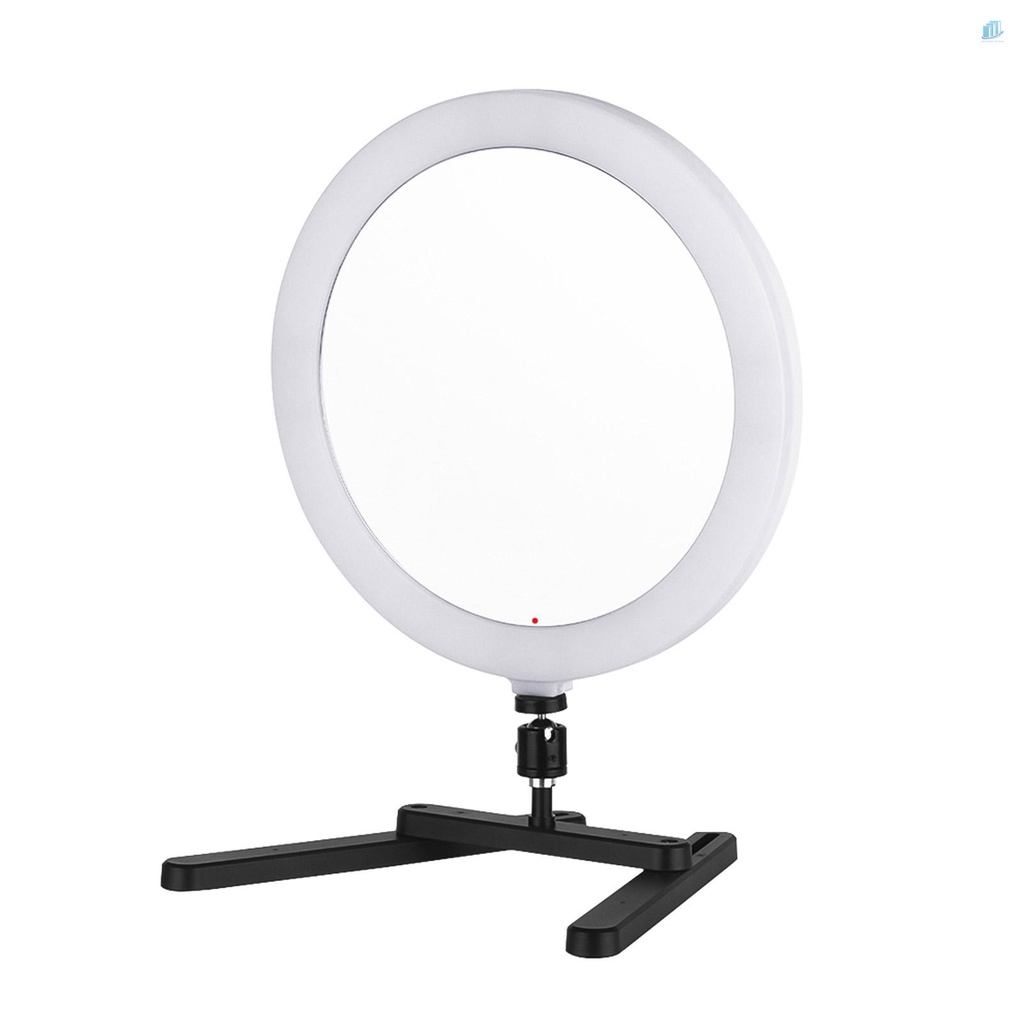 Vòng Đèn LED 13 Inch 30W 3200K-5600K Có Giá Đỡ Điện Thoại Để Bàn Hỗ Trợ Chụp Ảnh Selfie