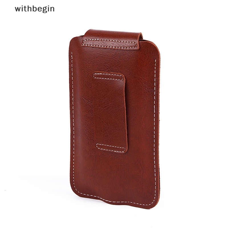 Túi Da Đựng Điện Thoại Đeo Thắt Lưng Kiểu Thể Thao Cá Tính Cho Nam