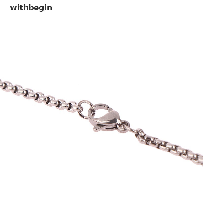 Vòng cổ Bằng Thép Không Gỉ Mặt Thánh Giá Độc Đáo