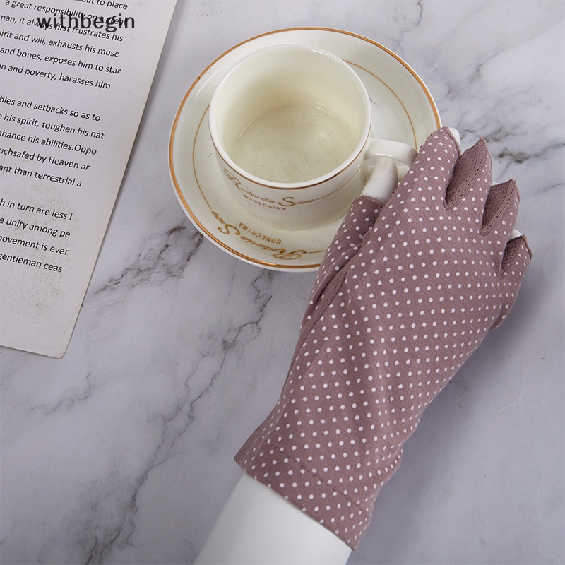 1 Đôi Găng Tay Chống Tia UV Không Ngón Dùng Để Làm Móng