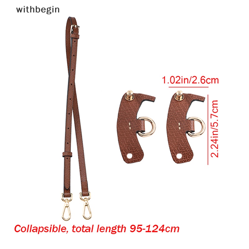 1set Dây Đeo Túi Xách Mini Bằng Da Không Đục Lỗ Kèm Dây Đeo Vai Thời Trang Cho Túi Xách n 1Set