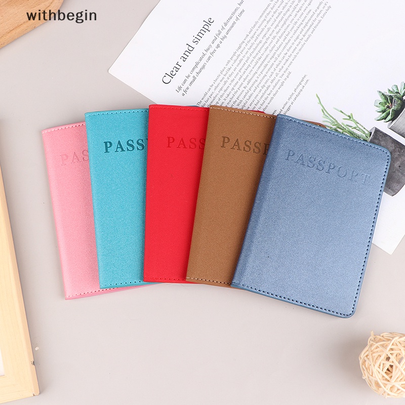 Bao Da PU Đựng Hộ Chiếu Kích Thước Tiêu Chuẩn Cho Đi Du Lịch