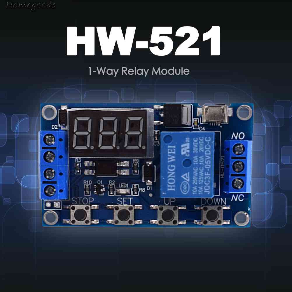 Mô Đun Rơ Le 1 Chiều 2023 Mới Kích Hoạt Tắt Nguồn Hẹn Giờ