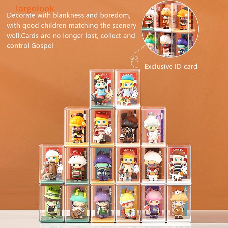 1 Hộp Trưng Bày Mô Hình Búp Bê Trong Suốt Chống Bụi Tiện Dụng