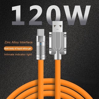 Dây cáp sạc nhanh 120w 6a type-c dài 1m cho iphone