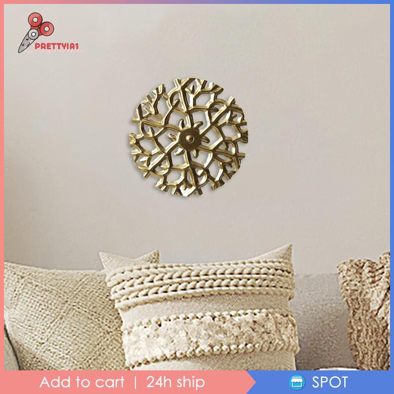 1] Mặt Dây Chuyền Kim Loại Hình Đĩa Điêu Khắc Trang Trí Tường Phòng Ngủ / Nông Trại