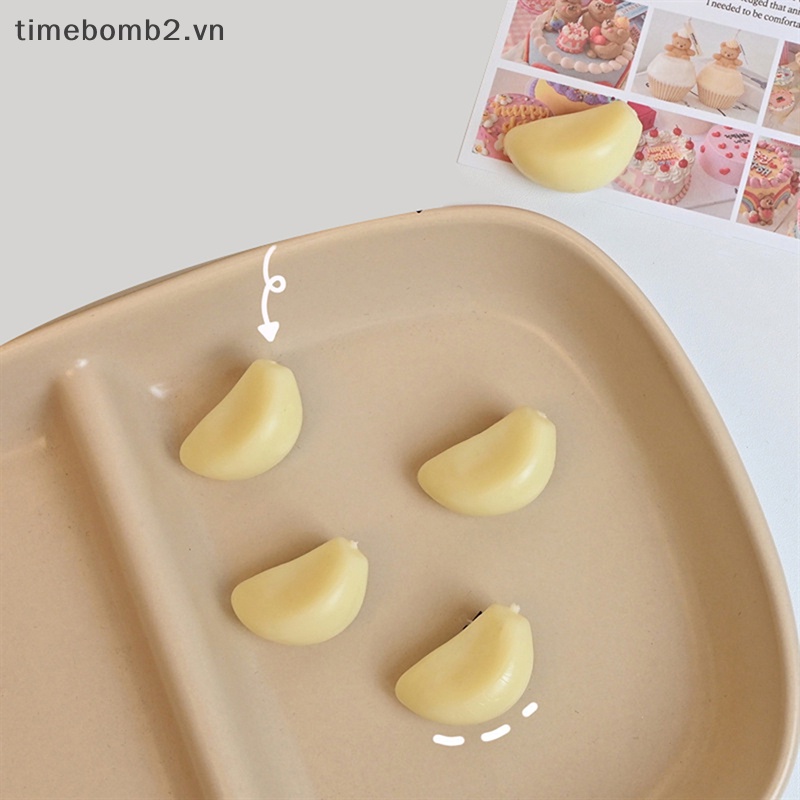 {Timebomb} Kẹp Tóc Hình Tỏi Vui Nhộn Sáng Tạo Thời Trang Dành Cho Nữ