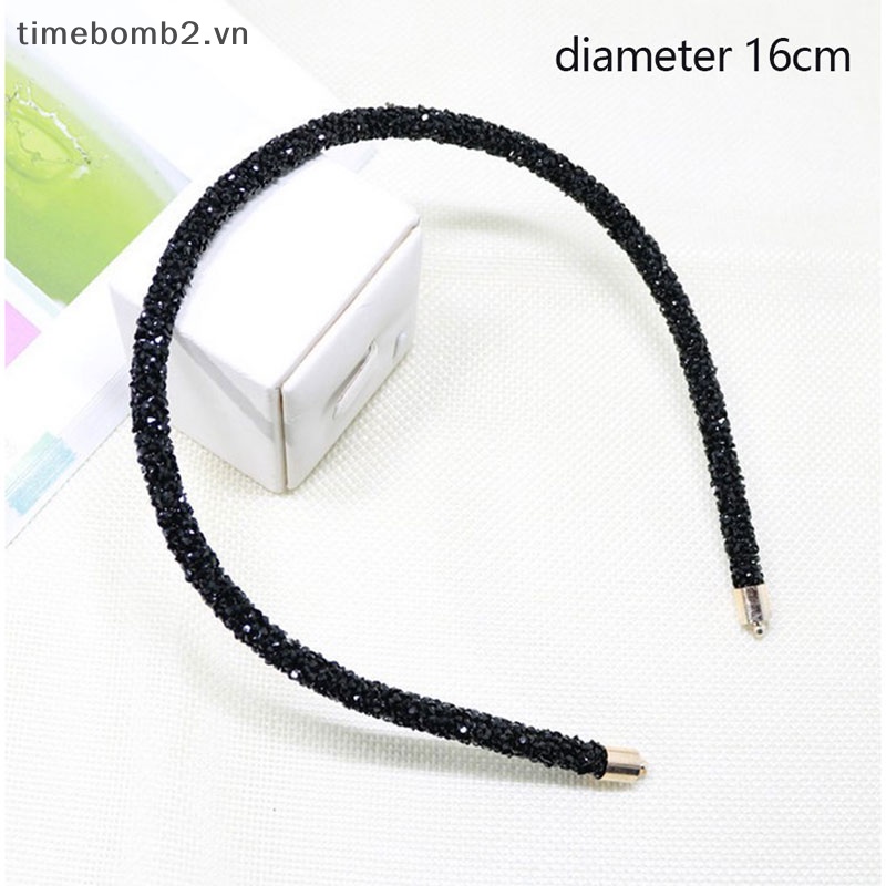 1 Băng Đô Mềm Đính Đá Thời Trang Cho Nữ