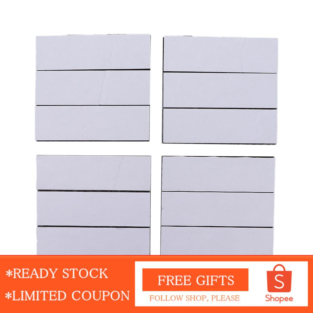 Alwaysonline Heavy Duty Hook and Loop Tape  Convenient Industrial Strength Stick Back Fastener 10 X 3cm/3.9 1.18in for Cars Walls