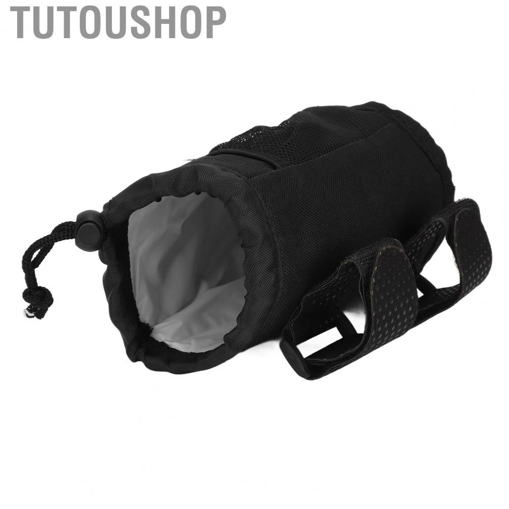 Tutoushop Bike Bottle Holder  Cup Easy Installation Oxford Fabric for Cycling Travel Camping