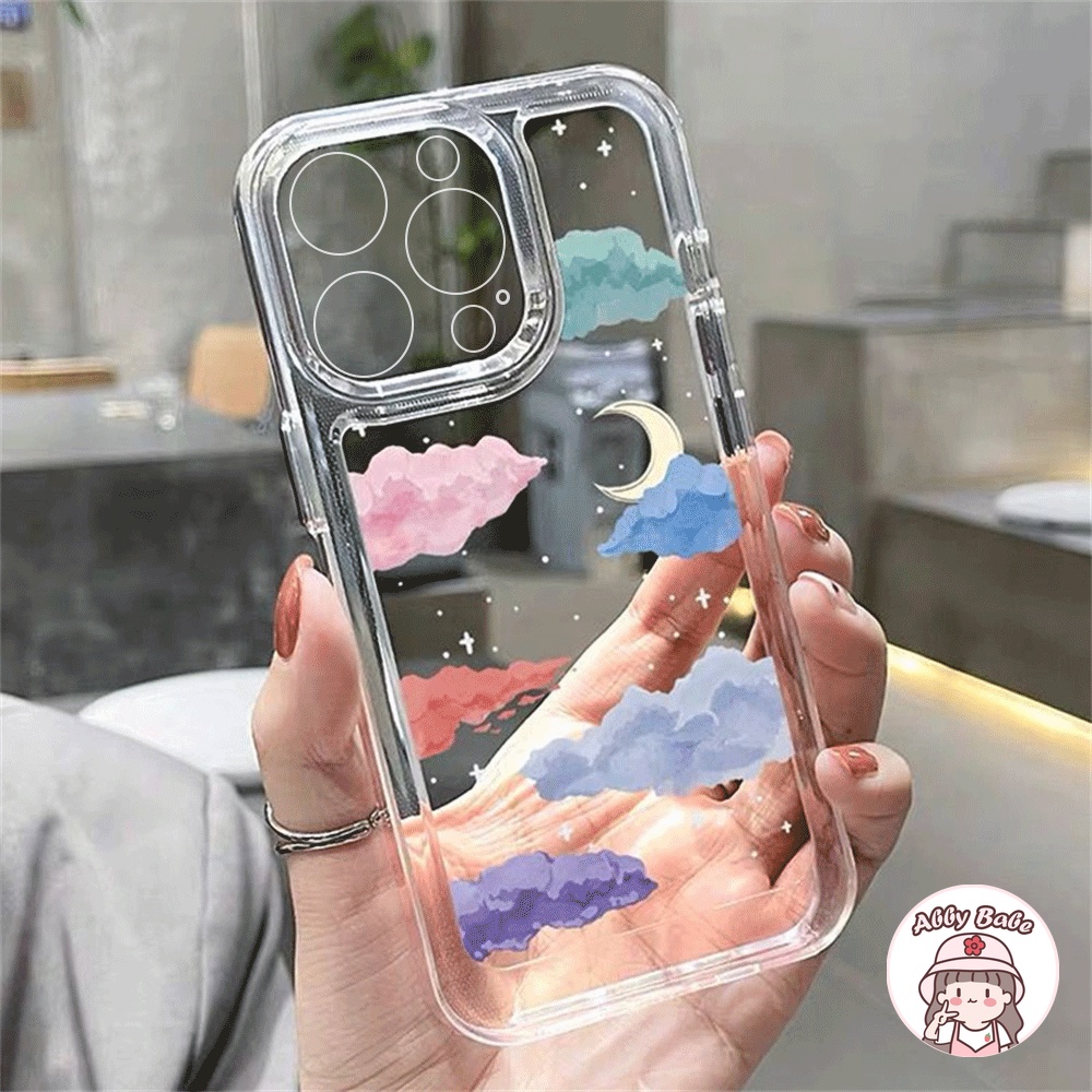 Ốp Điện Thoại TPU Mềm Trong Suốt Chống Sốc In Hình Tranh Sơn Dầu Cho IPhone 14 Pro Max 11 12 11 Pro Max X XS 7Plus