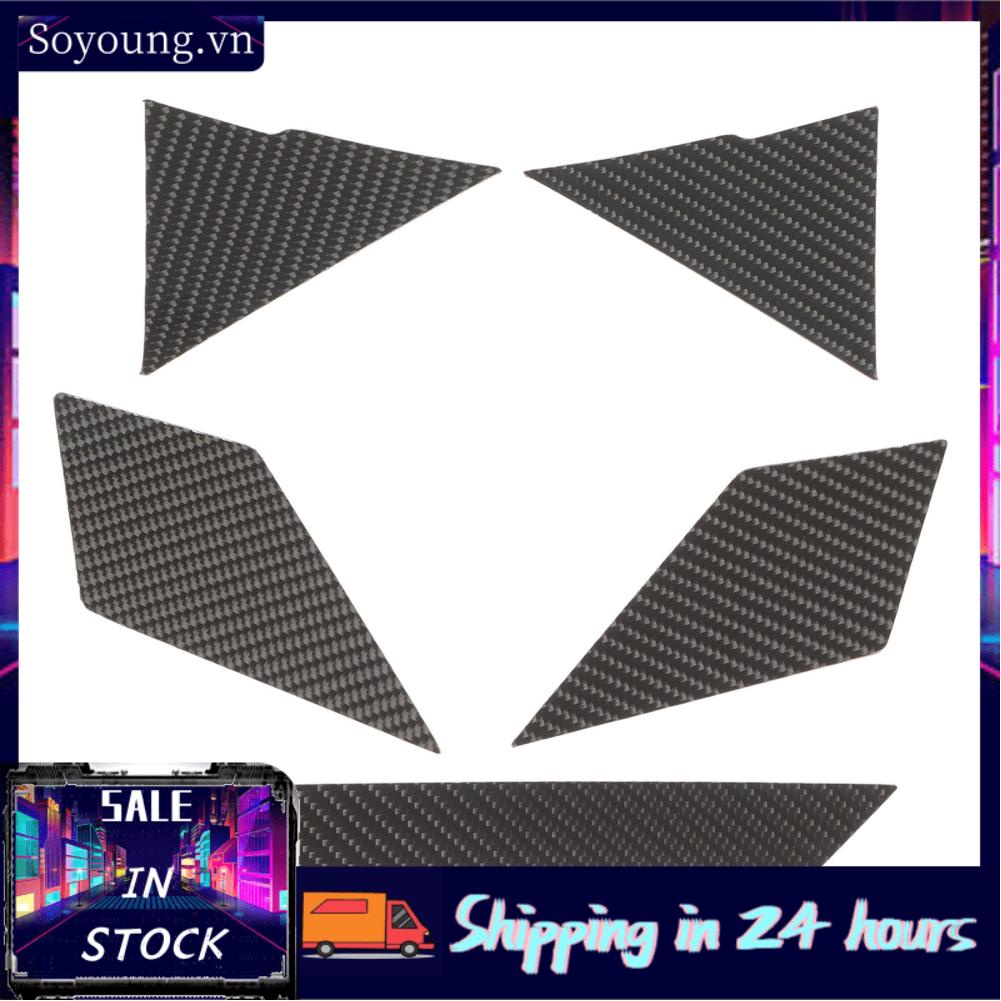 Soyoung UTV Front Face Panel Trim  UV Protection Carbon Fiber for RZR PRO XP 2021 Onwards