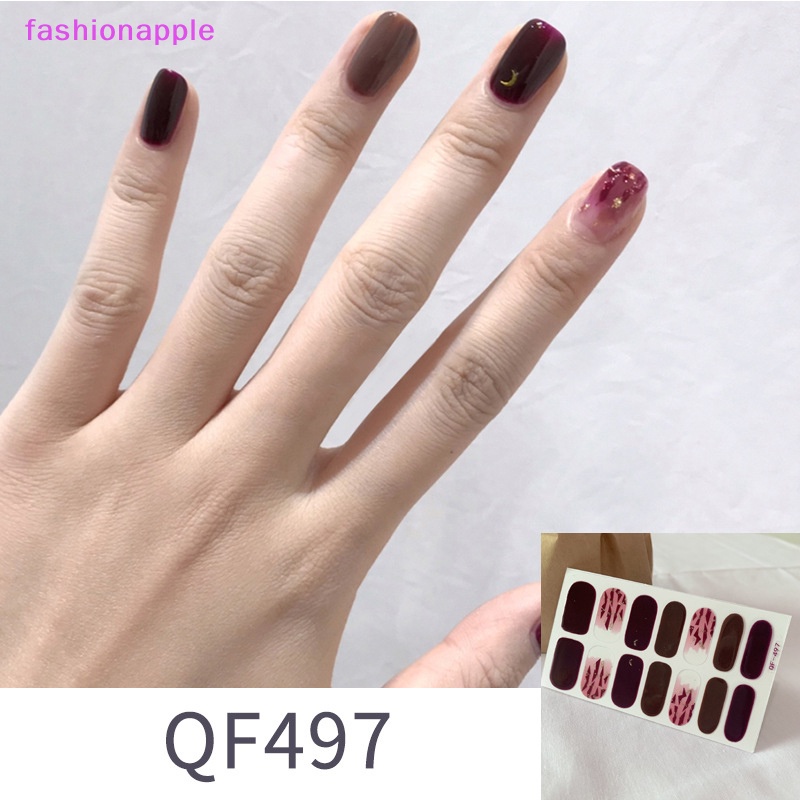 Miếng Dán Trang Trí Móng Tay Tự Dính Bao Phủ Toàn Diện