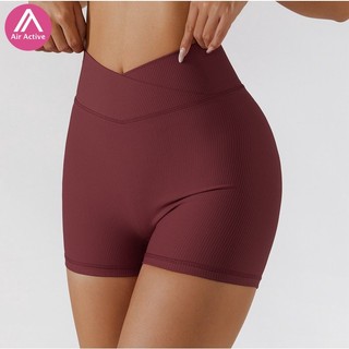Quần đùi thể thao nữ Quần Short Thể Thao Lưng Cao Tập Yoga