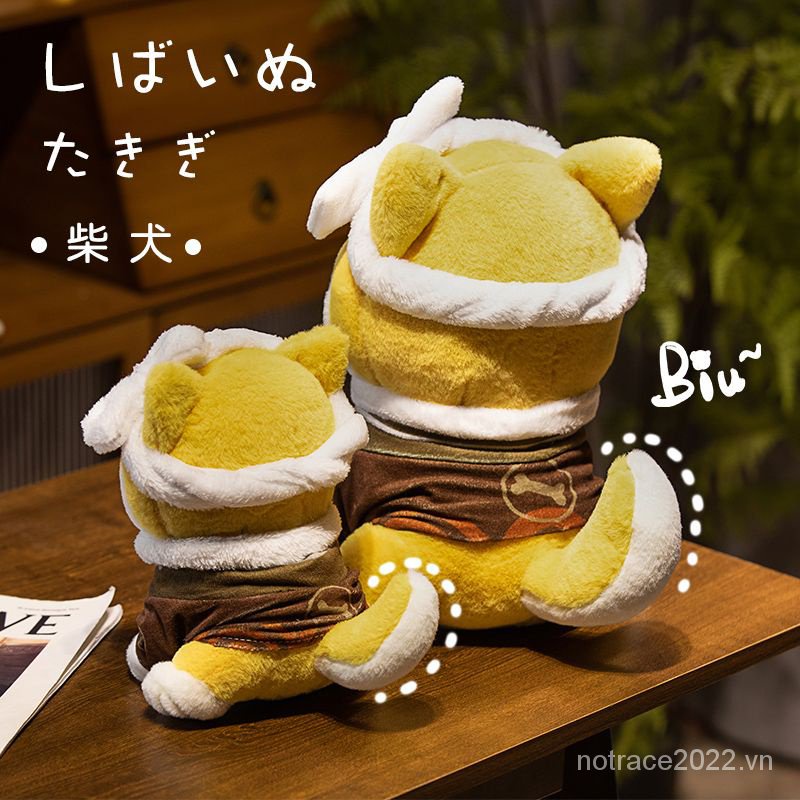 ★Genshin Imapct★Thú Nhồi Bông Hình Chú Chó Shiba Inu Dễ Thương