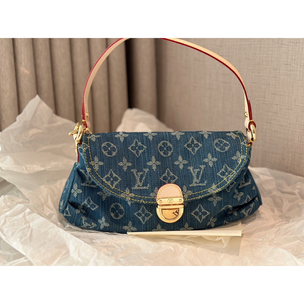 Túi Xách Denim Đeo Dưới Cánh Tay Thời Trang Cho Nữ