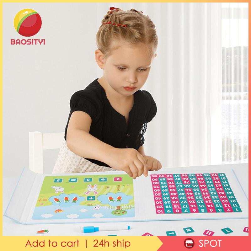 [Baosity1] Bộ Bảng Học Toán Hàng Trăm Số Dành Cho Bé Gái