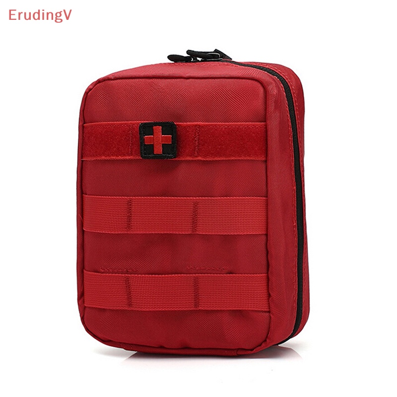 Huy Hiệu Sinh Tồn Ngoài Trời Hình Móc Chữ Thập Bằng pvc Màu Đỏ 4X4Cm