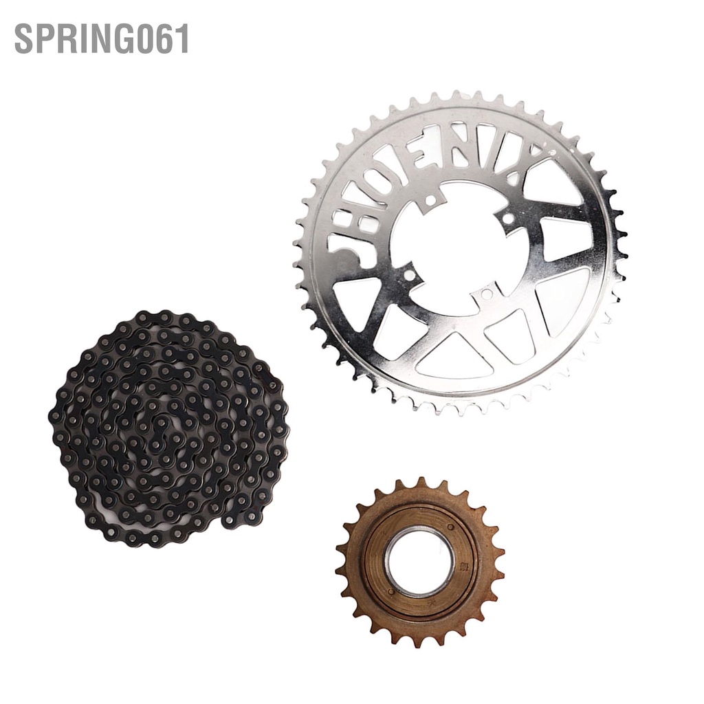 Spring061 Ổ Đĩa Xích Combo 410 Răng Cog 116 Chuỗi Liên Kết 22 Bánh Đà Cho ATV Xe Đạp Máy