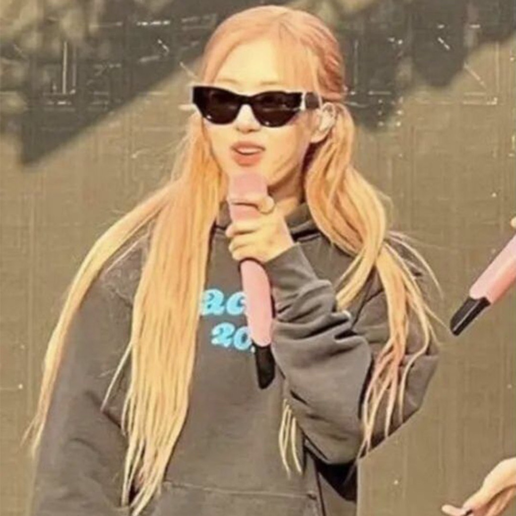 Áo Hoodie Dáng Rộng In Chữ BLACKPINK BORN PINK ROSE 2023 Coachella Concert Phong Cách Hàn Quốc Harajuku Thời Trang Cho Nam Và Nữ