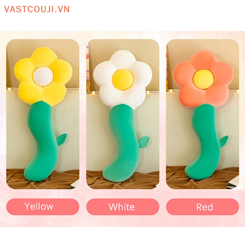 Gối Ôm Nhồi Bông Mềm Mại Hình Bông Hoa Xinh Xắn Trang Trí Nhà Cửa