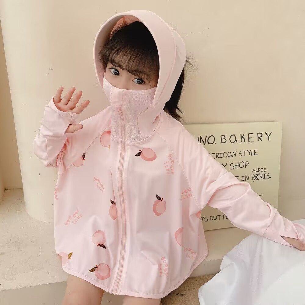 Áo Khoác Chống Nắng Thoáng Khí Thời Trang Cho Bé
