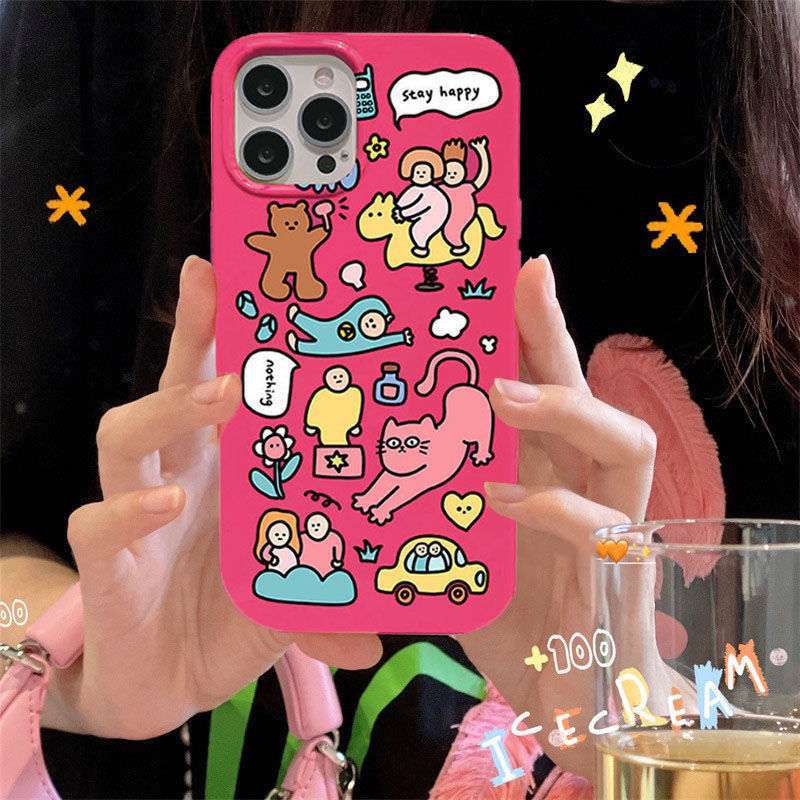 ✅Ốp Điện Thoại Chống Sốc In Hình Chú Heo Dễ Thương Cho Iphone 711xs12 / 8 Plus 13iPhone14promax MPD9