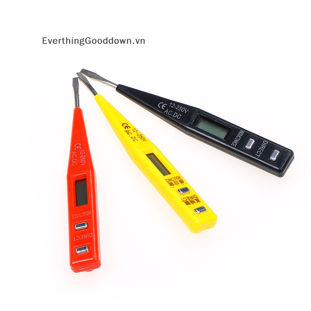 Bút Thử Điện Cảm Biến AC / DC Không Tiếp Xúc Màn Hình LCD