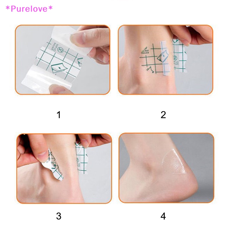 Set 10 Miếng Dán Gót Chân Chống Thấm Nước Áo Thun Thiết Kế Mới Năng Động Thời Trang