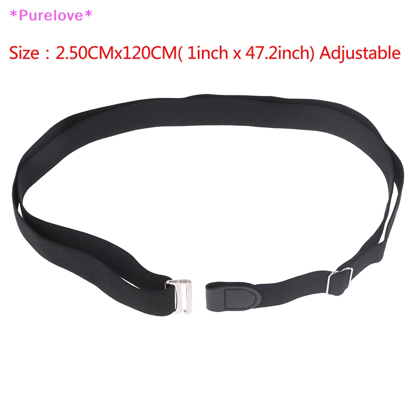 1 Dây Thắt Lưng Giữ Áo Sơ Mi Chống Nhăn / Trượt Điều Chỉnh Được Tiện Lợi Mới