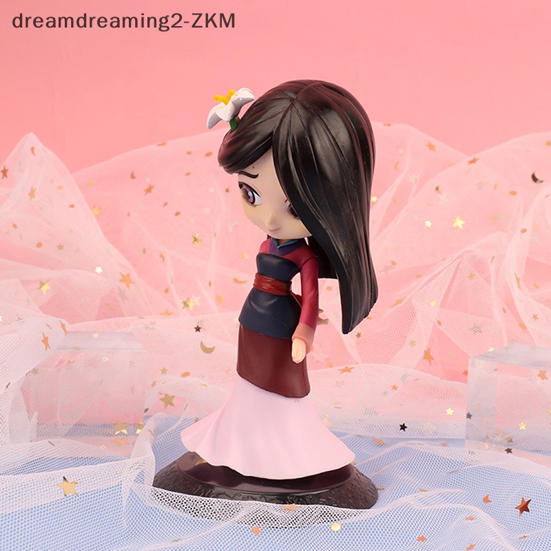 Mô Hình Búp Bê Công Chúa Mulan 14cm Dùng Trang Trí Bánh Kem