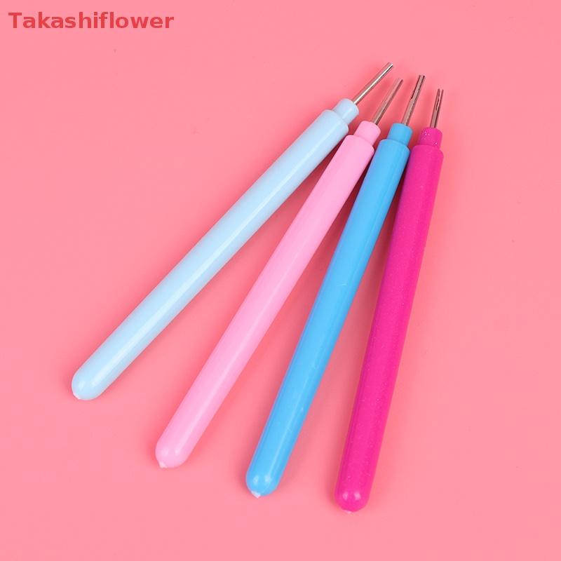 (Takashiflower) Dụng Cụ Cuốn Giấy Quilling Có Rãnh Bút Thủ Công