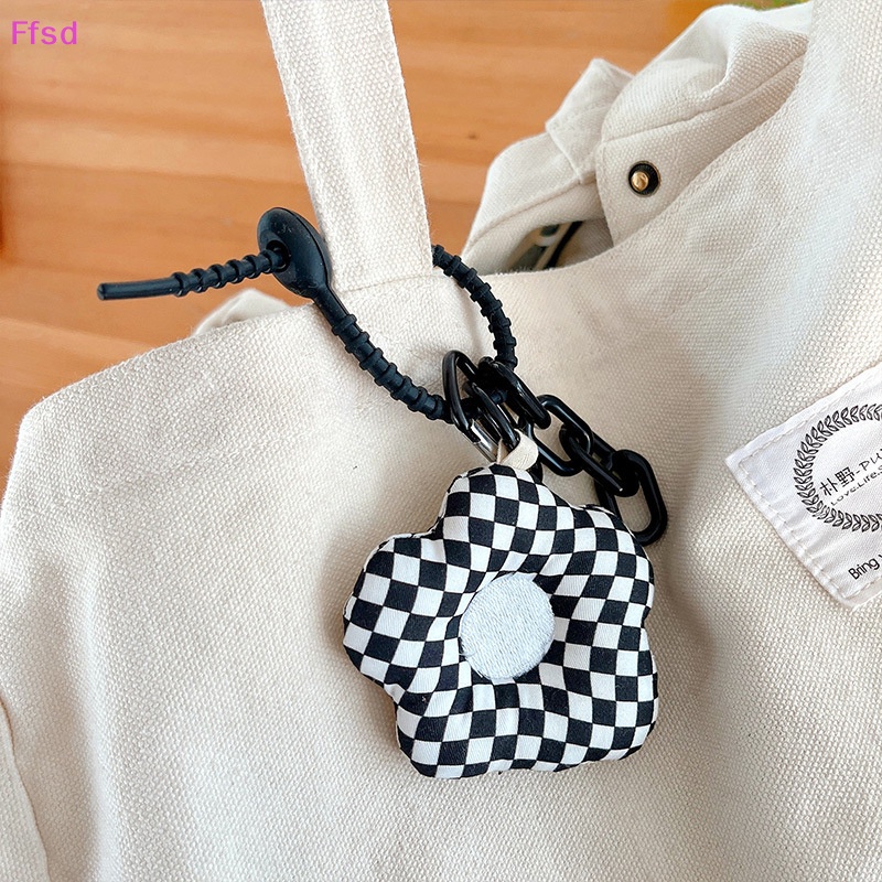 {Ffsd} Dây Treo Móc Khóa / Ba Lô Bằng Vải Hoa Sáng Tạo Dễ Thương