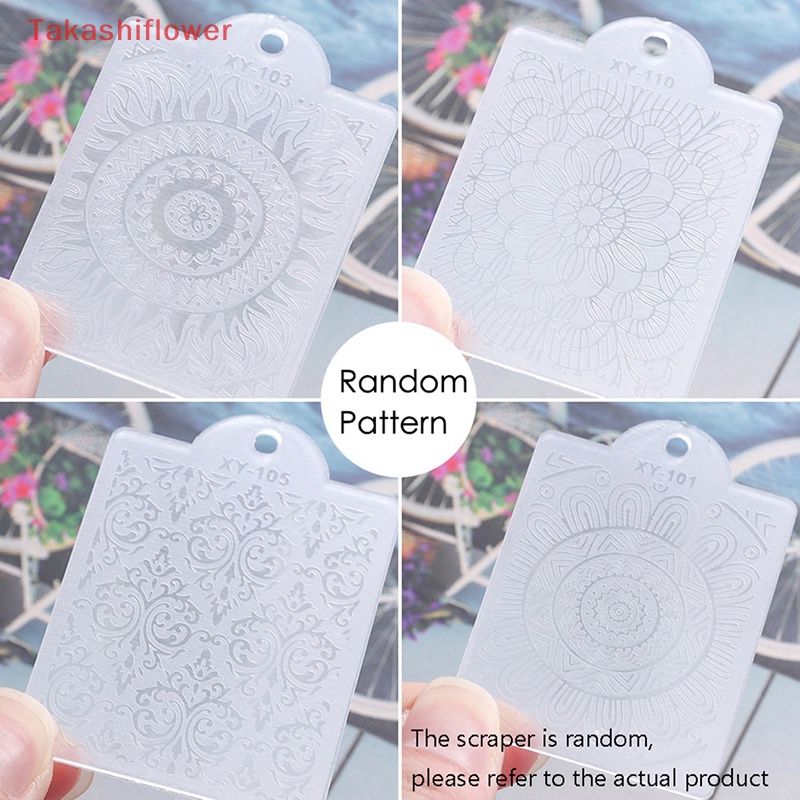 Bộ Dụng Cụ In Hình Móng Tay Nghệ Thuật Bằng Silicone