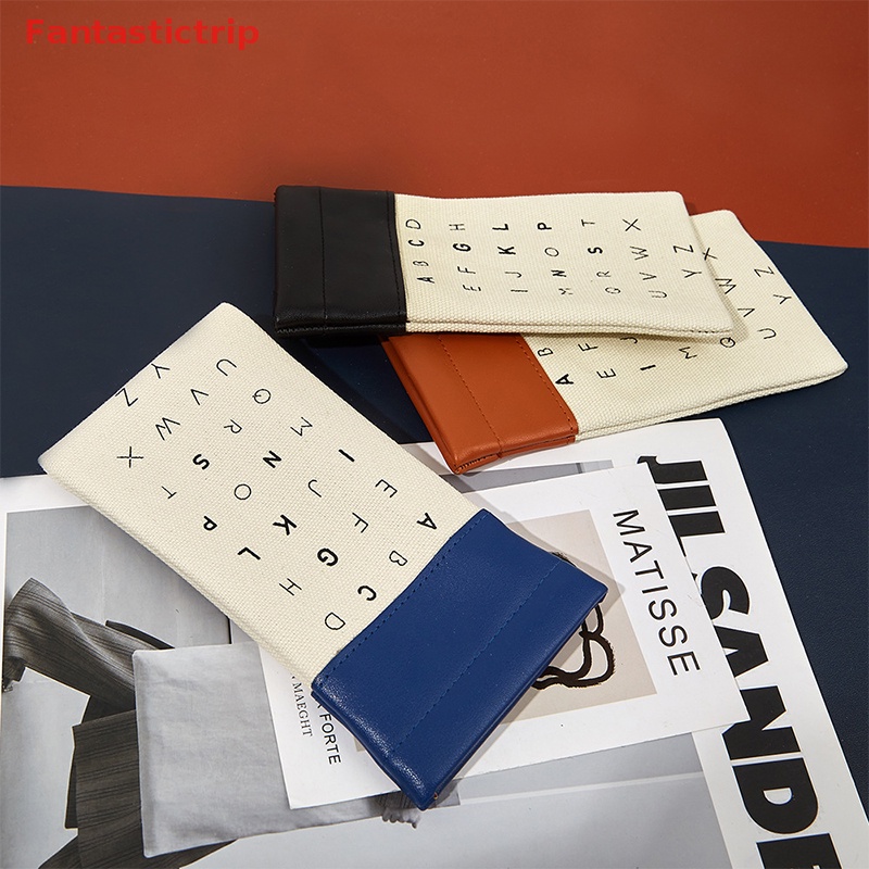 Túi Đựng Mắt Kính Bằng Vải Bạt Dày Mềm Mại Thời Trang Dành Cho Nam Nữ