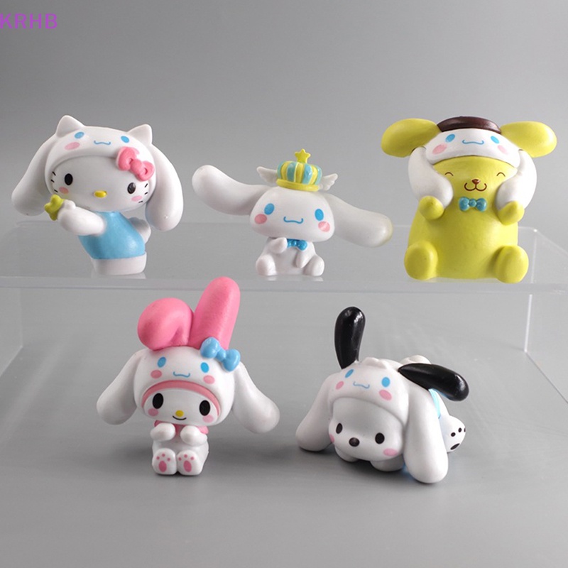Mô Hình Mymelody Cinnamoroll Pompom Purin Pochacco Mới