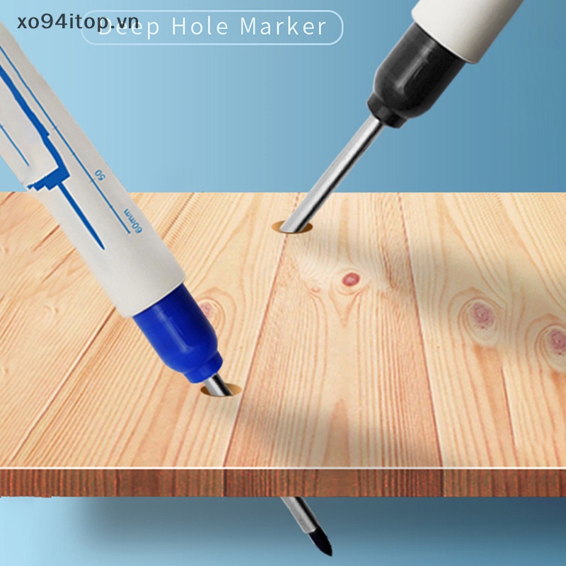 Bút Đánh Dấu Lỗ Dài 30mm Bằng Kim Loại Chống Nước Đa Năng Trang Trí Nhà Cửa