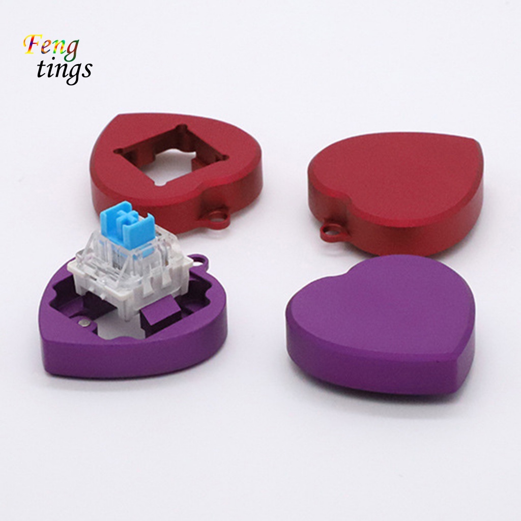 Dụng Cụ Mở Nắp Bàn Phím Cơ CNC Chuyên Nghiệp Hình Trái Tim Rộng Rãi 2 Trong 1