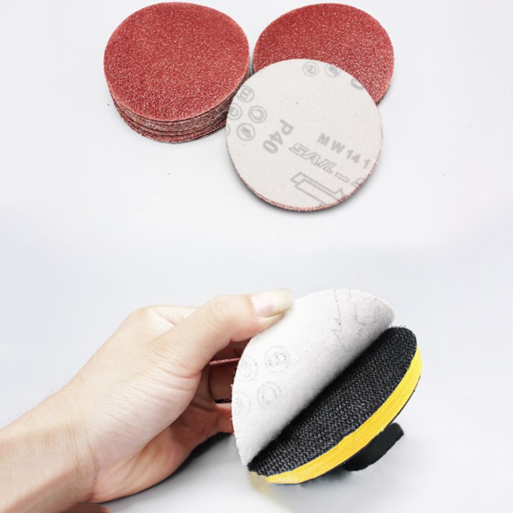 Giấy Nhám 4inch / 100mm 40-2000Grit Loại Bỏ Rỉ Sét Siêu Bền Tiện Dụng Cho Gia Đình