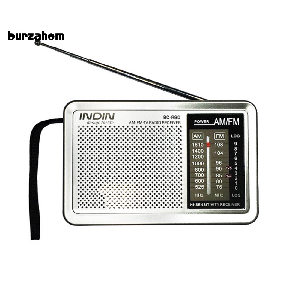 Radio Không Dây BC-R90 FM Đa Năng Cho Người Lớn Tuổi