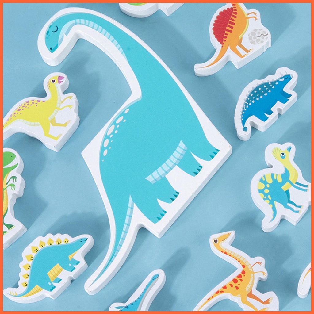 Bộ Đồ Chơi Xếp Chồng Lên Nhau Khủng Long Giúp Bé Tư Duy