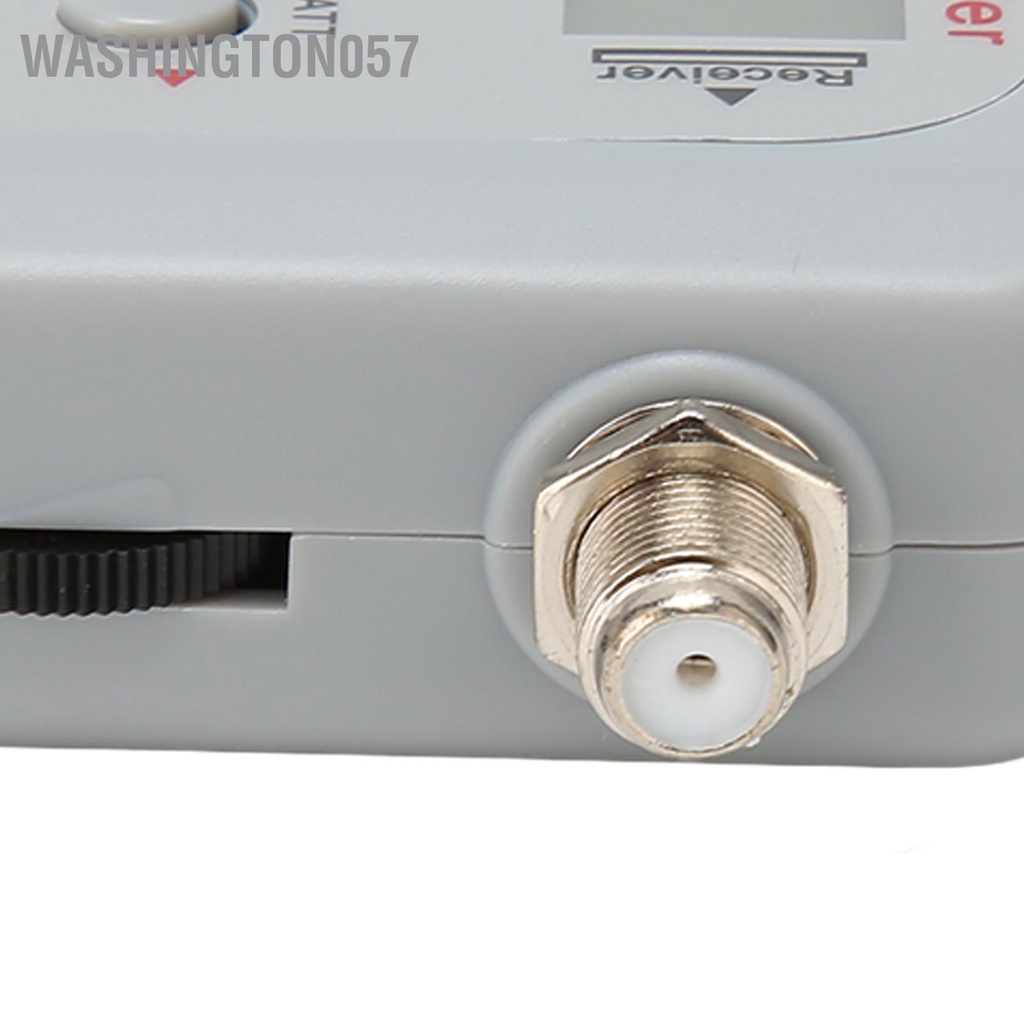Washington057 Công cụ tìm vệ tinh kỹ thuật số 950 đến 2150 MHz Chức năng bộ rung ATT Đồng hồ đo tín hiệu có la bàn cho DirecTV