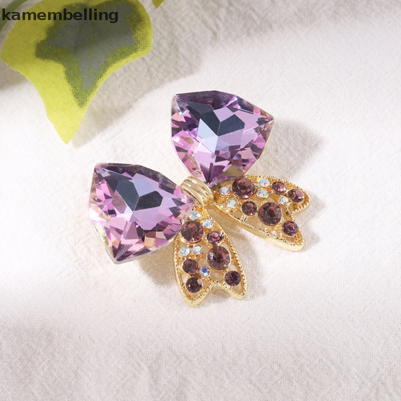 Cài Áo Hình Nơ Đính Đá Thời Trang Cho Nữ