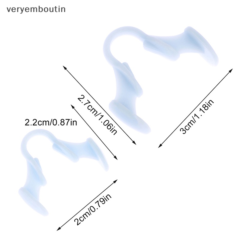 Bộ 4 Kẹp Mũi Chống Ngáy Bằng Silicone Tiện Dụng