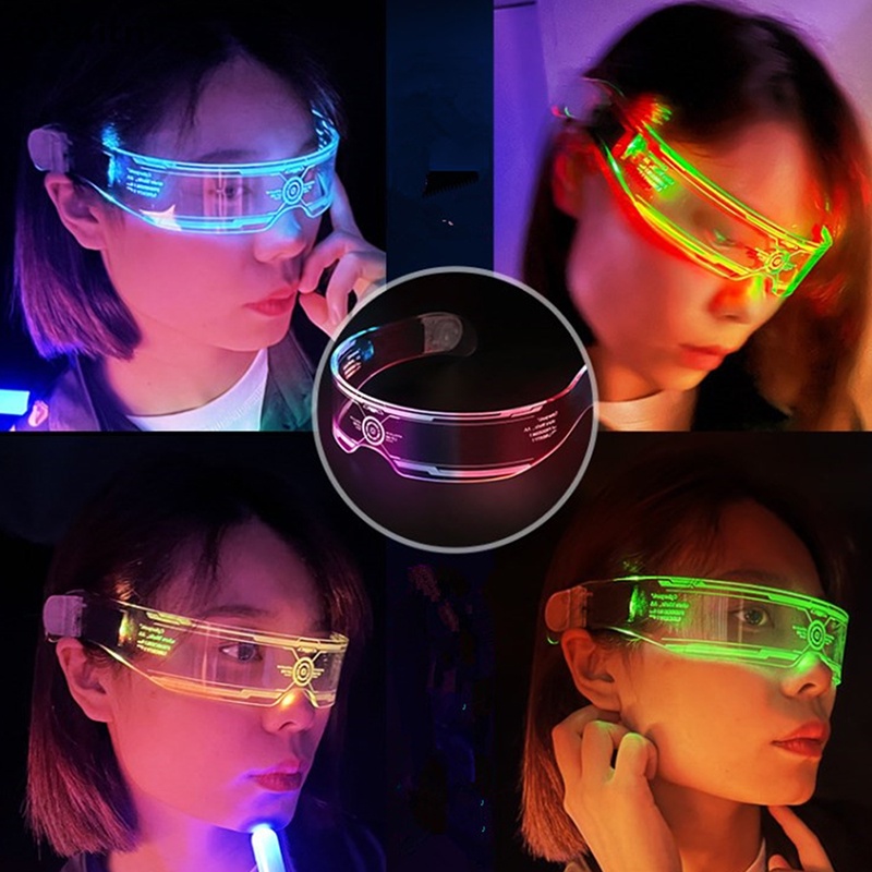 Kính Mát Có Đèn LED Phát Sáng Thời Trang