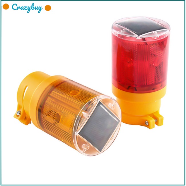 Đèn LED Cảnh Báo Nguy Hiểm Sử Dụng Năng Lượng Mặt Trời